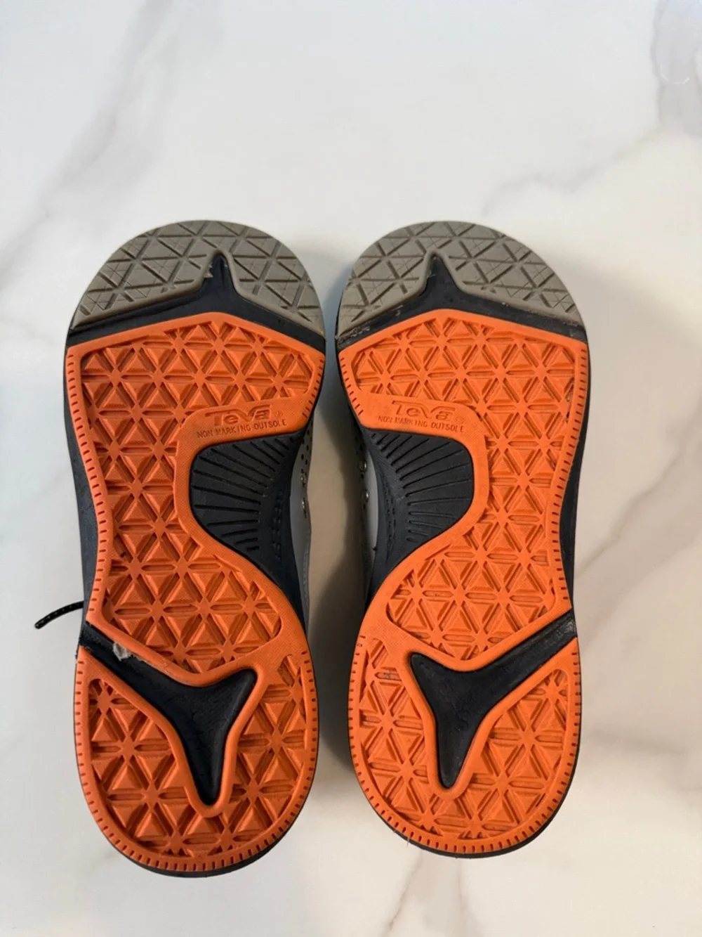 Teva Kids Orange and Teal Water Shoes